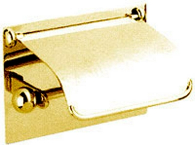 Держатель туалетной бумаги с крышкой (золото)  ZZ Pomd'or Windsor 26.40.91.001