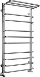 Полотенцесушитель "Арктур" с полкой h1031*500 мм/П10,  установочный набор в компл., БЕЗ уголков и отражателей XX