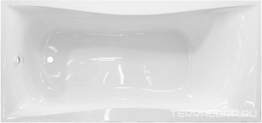 Ванна из искусственного камня Эстет Бета 170x80 с ножками| 170x80x44