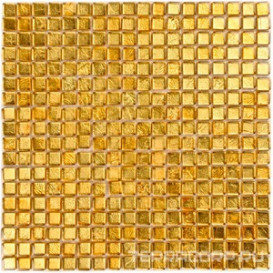 Мозаика Bonaparte Мозаика стеклянная Classik gold   (15x15x8) 30x30 Комбинированный 