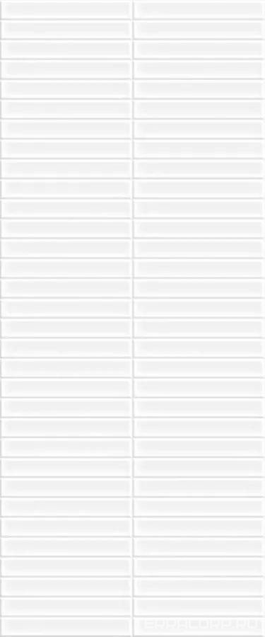 Керамическая плитка Gracia ceramica Simply white wall 01 25х60 Белый, фото 3