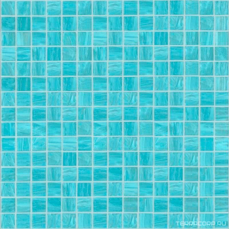 Мозаика Bisazza Colors 20 Smalto SM04 2x2 Rete 32.2x32.2 Голубой, фото 3