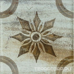 Декор Довиль 5 глянцевый |9,8х9,8