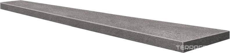 Ступени Kerama Marazzi Фондамента Ступень ЕВРО Техно Левая серый (n059040)34.5х238.5 Серый, фото 5