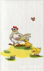 Декор Fiori 5 "Цыплята"  XX25х40