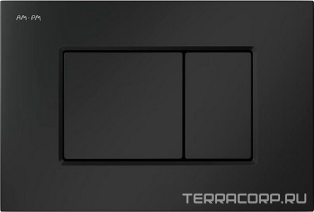 Клавиша для инсталляции PRO AM.PM/ I070238 ProC S,  пластик, черный матовый, ZZ AMPM Универсал I070238