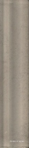 Керамическая плитка Kerama Marazzi Монтальбано Бордюр  серый матовый 3x15 Серый 