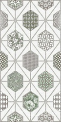 Декор Devore light geometria 31.5x63