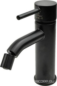 Смеситель для биде, без д/к, (цв.черный матовый PVD),  ZZ Paini Cox 78PZ304O