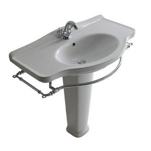 Полотенцедержатель для раковины 95см, (металл цв. хром), крепёж в компл.,  ZZ Galassia Ethos 8450