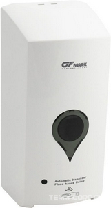 Дозатор сенсорный, для жидкого мыла,1000 мл, цв.белый ZZ GFmark GFmark 683