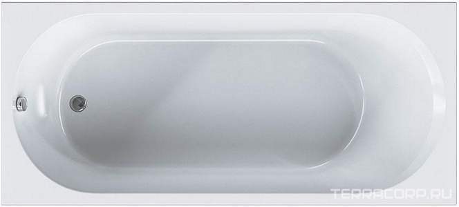 Ванна акриловая 180х80см (без каркаса, панели и сифона) ZZ AMPM X-Joy W94A-180-080W-A
