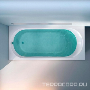 Ванна акриловая 180х80см (без каркаса, панели и сифона) ZZ AMPM X-Joy W94A-180-080W-A