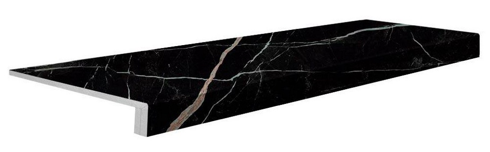 Ступени AtlasConcorde Россия EMPIRE Empire Calacatta Black Scal. Front. 33x80/ЭМПАИР КАЛАК. БЛЭК СТУПЕНЬ ФРОНТАЛЬНАЯ 33x80 Черный 