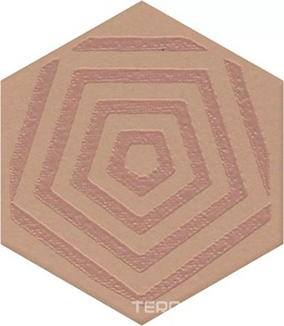 Керамическая плитка Kerama Marazzi Агуста Декор  оранжевыи? матовыи? 5.2x6 Оранжевый 