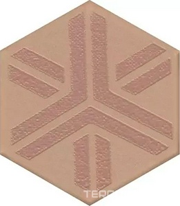 Керамическая плитка Kerama Marazzi Агуста Декор  оранжевыи? матовыи? 5.2x6 Оранжевый 
