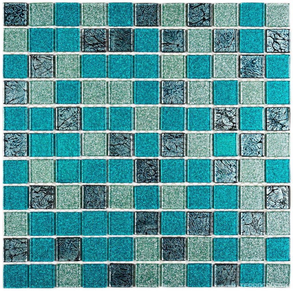 Мозаика Bonaparte Мозаика стеклянная Breeze (25x25x4) 30x30 Комбинированный, фото 3