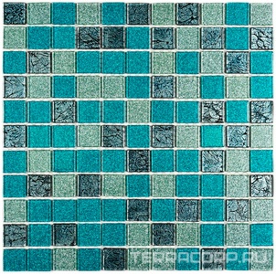 Мозаика Bonaparte Мозаика стеклянная Breeze (25x25x4) 30x30 Комбинированный 