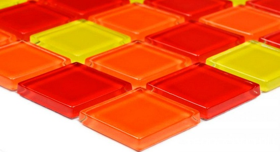 Мозаика Bonaparte Мозаика стеклянная Fruit mix  (25x25x4) 30x30 Комбинированный 