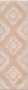 Керамическая плитка Kerama Marazzi Винетта Бордюр  глянцевый 7.7x25 Бежевый 