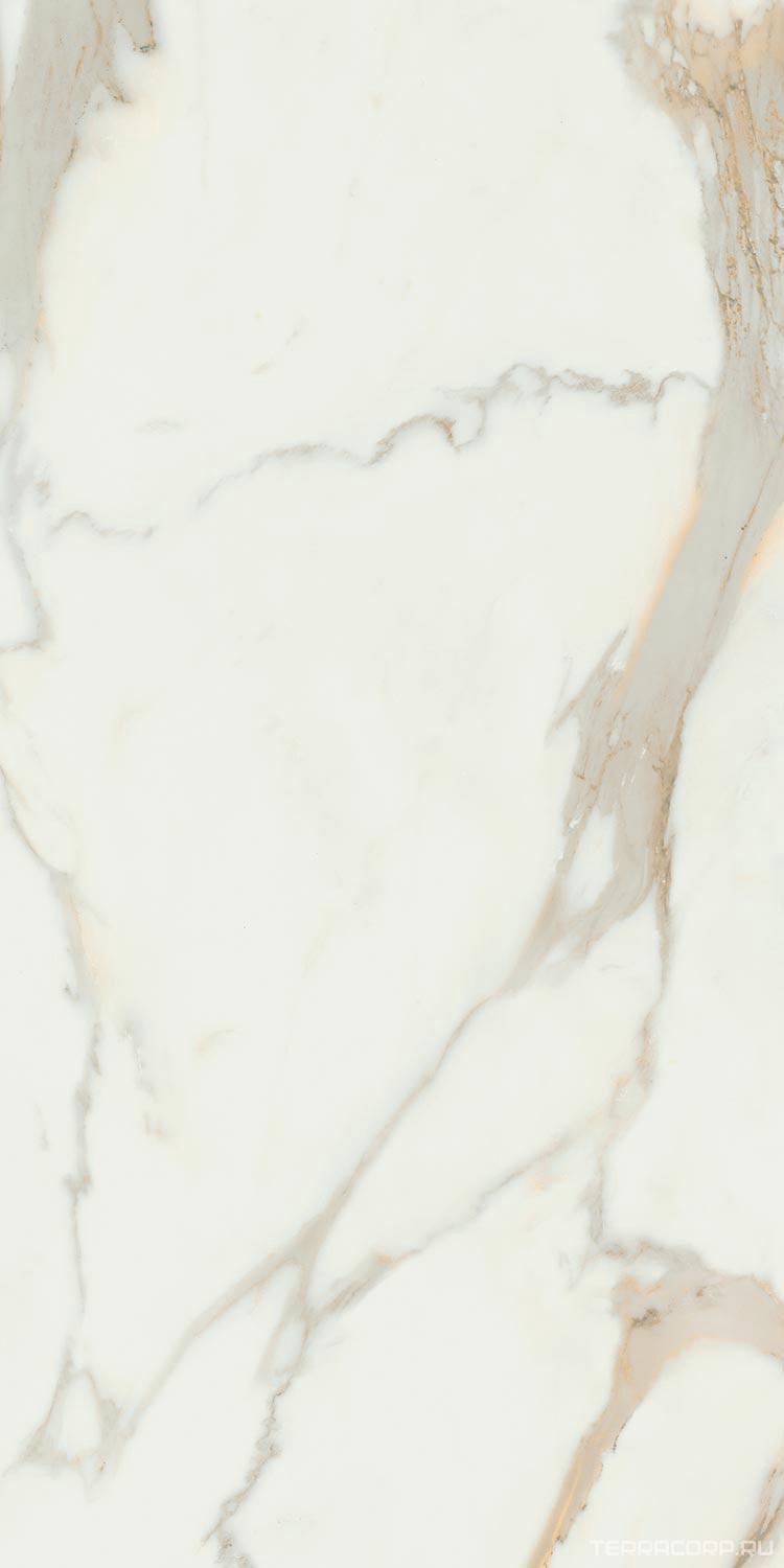 Керамогранит Pamesa Calacata Gold Compacglass 60x120 Rec. Белый, фото 5