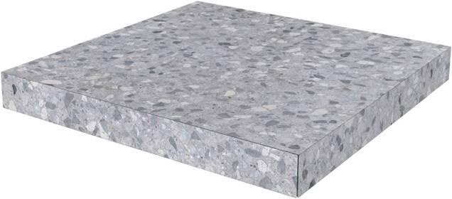 Ступени Kerama Marazzi Терраццо серый угл. кл. ст. гр. 33х33 ZZ Серый, фото 3