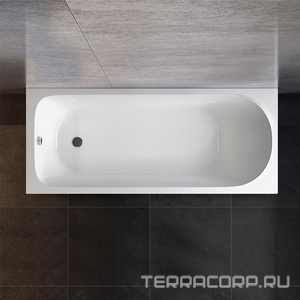 Ванна акриловая 170х70 см  New (без каркаса, панели и сифона) ZZ AMPM Sense W76A-170-070W-A