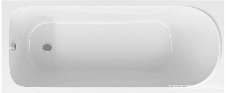 Ванна акриловая 170х70 см  New (без каркаса, панели и сифона) ZZ AMPM Sense W76A-170-070W-A