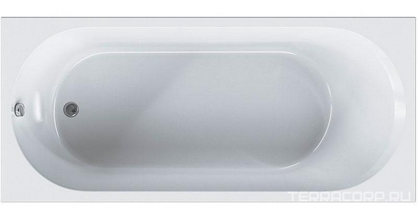 Ванна акриловая 180х80см  (без каркаса, панели и сифона) ZZ AMPM X-Joy W94A-180-080W-A