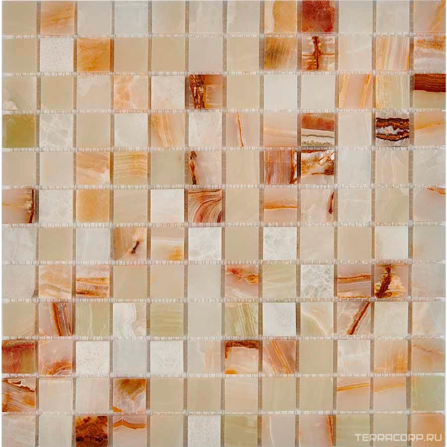 Мозаика Мастера Керамики Glass 204 Jade verde (чип 23x23 мм) сетка 30.5х30.5 n/a, фото 3