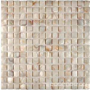 Мозаика Мастера Керамики Glass 703 из натурального перламутра (чип 20x20) 30,5х30,5 n/a 