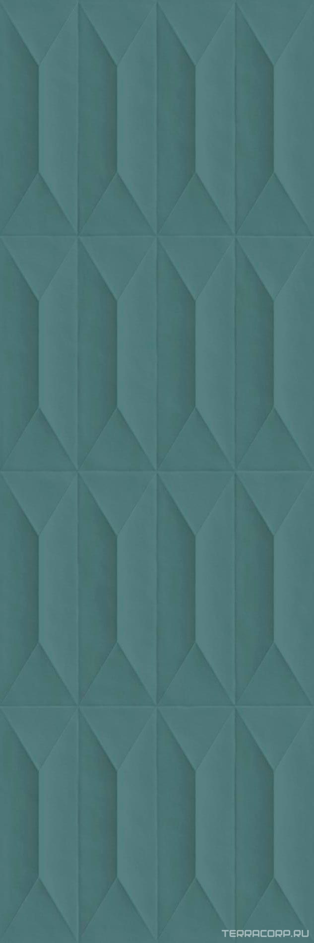 Керамогранит Marazzi Colorplay Sage Struttura Cabochon 3D Rett. 30х90 Зеленый, фото 2