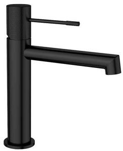 Смеситель для раковины, без д/к, (цв.черный матовый),  ZZ Vincea Desire VBF-1D1MB