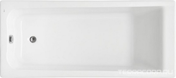 Акриловая ванна Elba  170х75 см, (БЕЗ монтажного комплекта и панели) ZZ