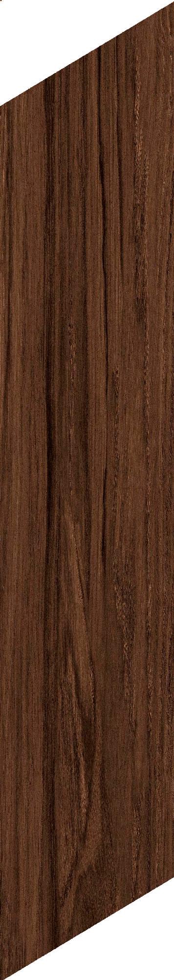 Керамогранит Alpas Euro Alacia Chevron Choco 8x45 Коричневый, фото 3