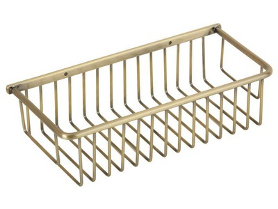 Решетка прямоугольная 13,5х30,5хh8 см., бронза XX Veragio Basket VR.GFT-9045.BR