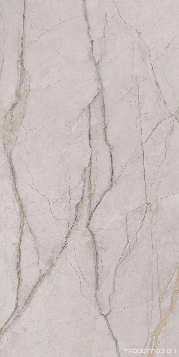 Керамическая плитка Kerama Marazzi Ифран серый светлый глянцевый обрезной 60x119,5x0,9 Серый, фото 7