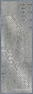 Керамическая плитка Eletto Old Tjikko Декор  Patchwork 25.1x70.9 Серый 