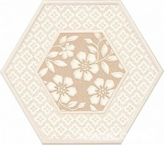 Керамическая плитка Kerama Marazzi Лафайет HGD\A286\24001 Декор  матовый 20x23,1 Бежевый 