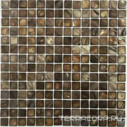 Мозаика из стекла на сетке R10-161 ZZ |30.5x30.5
