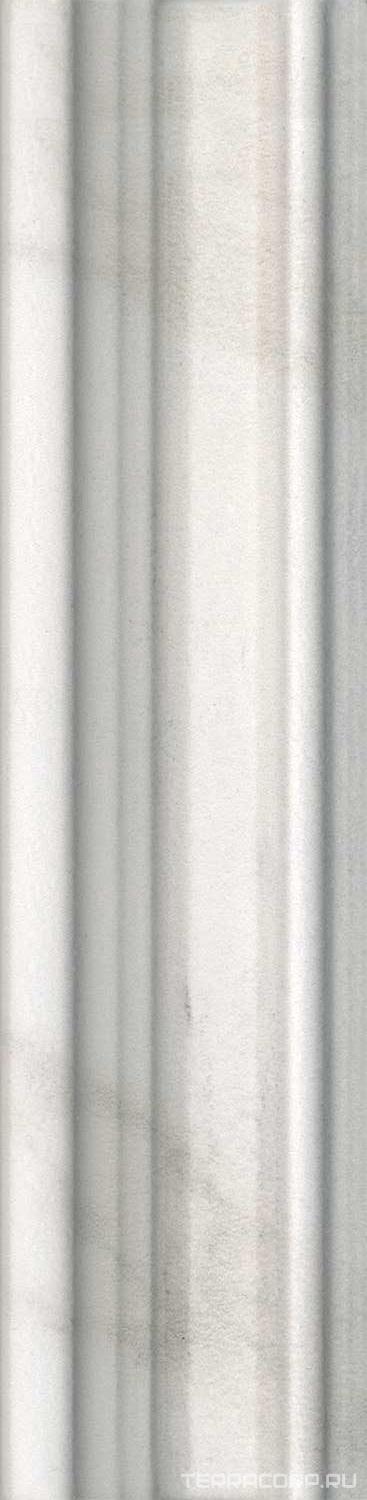 Керамическая плитка Kerama Marazzi Брера Бордюр Багет белый 20x5 Белый, фото 5