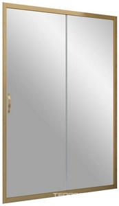 Дверь-купе в душевой проем ZP TUR NOVO, 120x190 см, профиль бронза стекло VENZEL 1, ZZ Vegas Glass ZP NOVO ZP TUR NOVO h1900 120 05 VENZEL 1