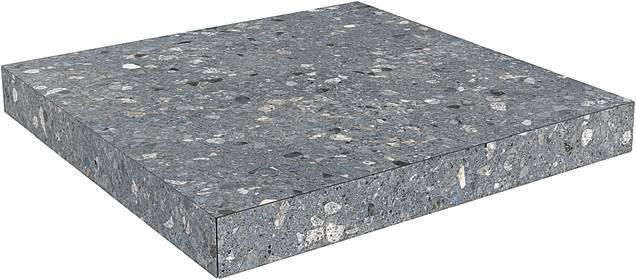 Ступени Kerama Marazzi Терраццо серый темный универ. угл. кл. ст. гр. 33х33 ZZ Серый, фото 3