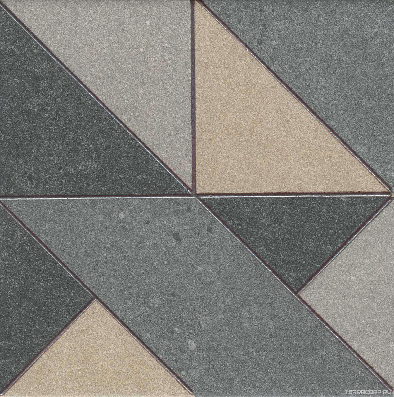 Керамогранит Kerama Marazzi Матрикс Декор 20x20 Бежевый, фото 3