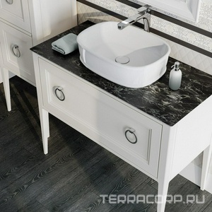 Раковина  50cм, накладная БЕЗ отверстия под смеситель, цв.белый Kerama Marazzi CIRCO CI.wb.50