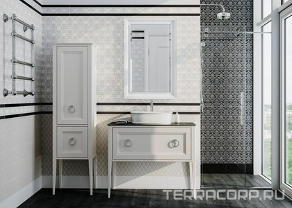 Раковина  50cм, накладная БЕЗ отверстия под смеситель, цв.белый Kerama Marazzi CIRCO CI.wb.50