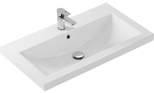 Раковина Cersanit  80 80x16x45, ZZ Cersanit Como S-UM-COM80/1-w