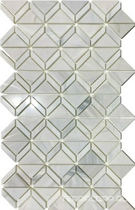 Мозаика Спектр-М Натуральный камень Мозаика из камня на сетке М20-468-P 30.5x30.5 Комбинированный 
