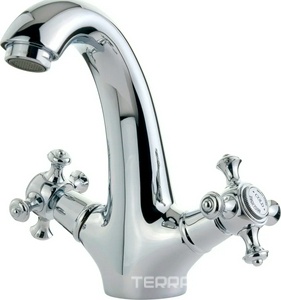 Смеситель для раковины, с д/к click-clack, (цв.хром),  ZZ Migliore Prestige 31599