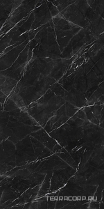 Керамогранит Gardenia Orchidea Slabs Marquinia Black Face B Lux 12 мм Not Rect. 163,5х323 Комбинированный 